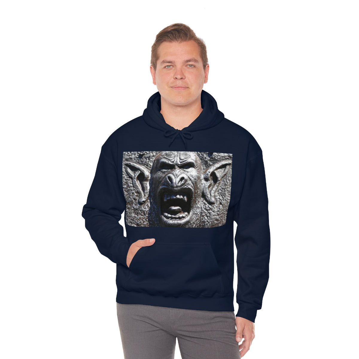Frenzy Scream - Unisex Heavy Blend Hooded Sweatshirt - Fry1Productions