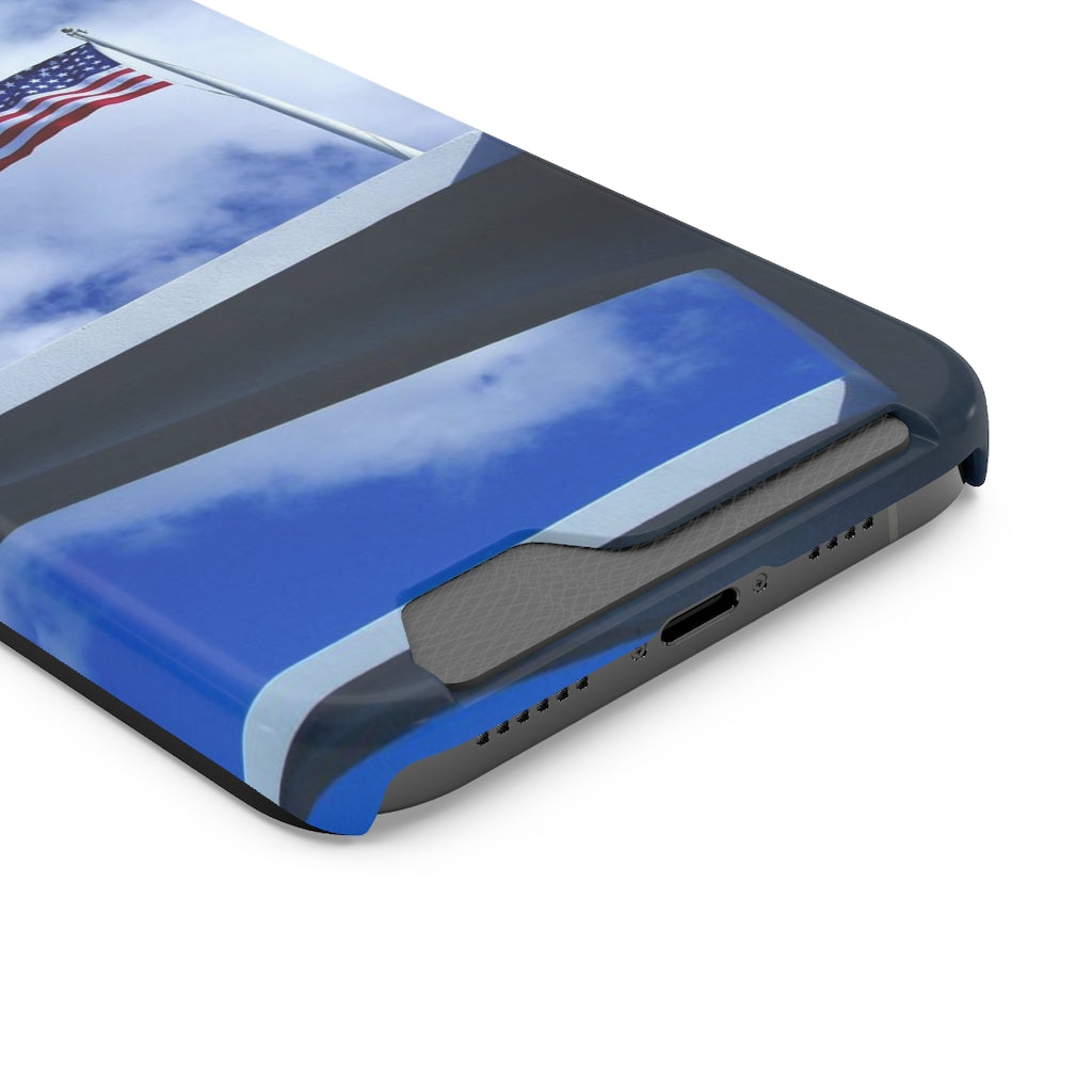"In Solemn Remembrance" - Galaxy S22 S21 & iPhone 13 Case With Card Holder - Fry1Productions