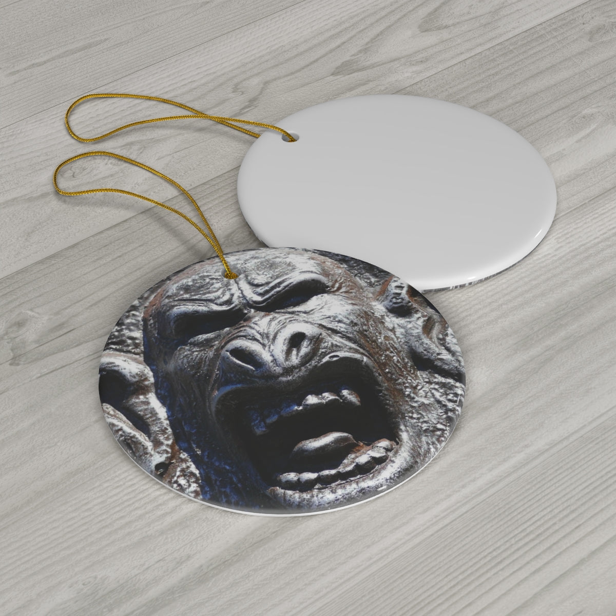 Frenzy Scream - Ceramic Ornaments - Fry1Productions