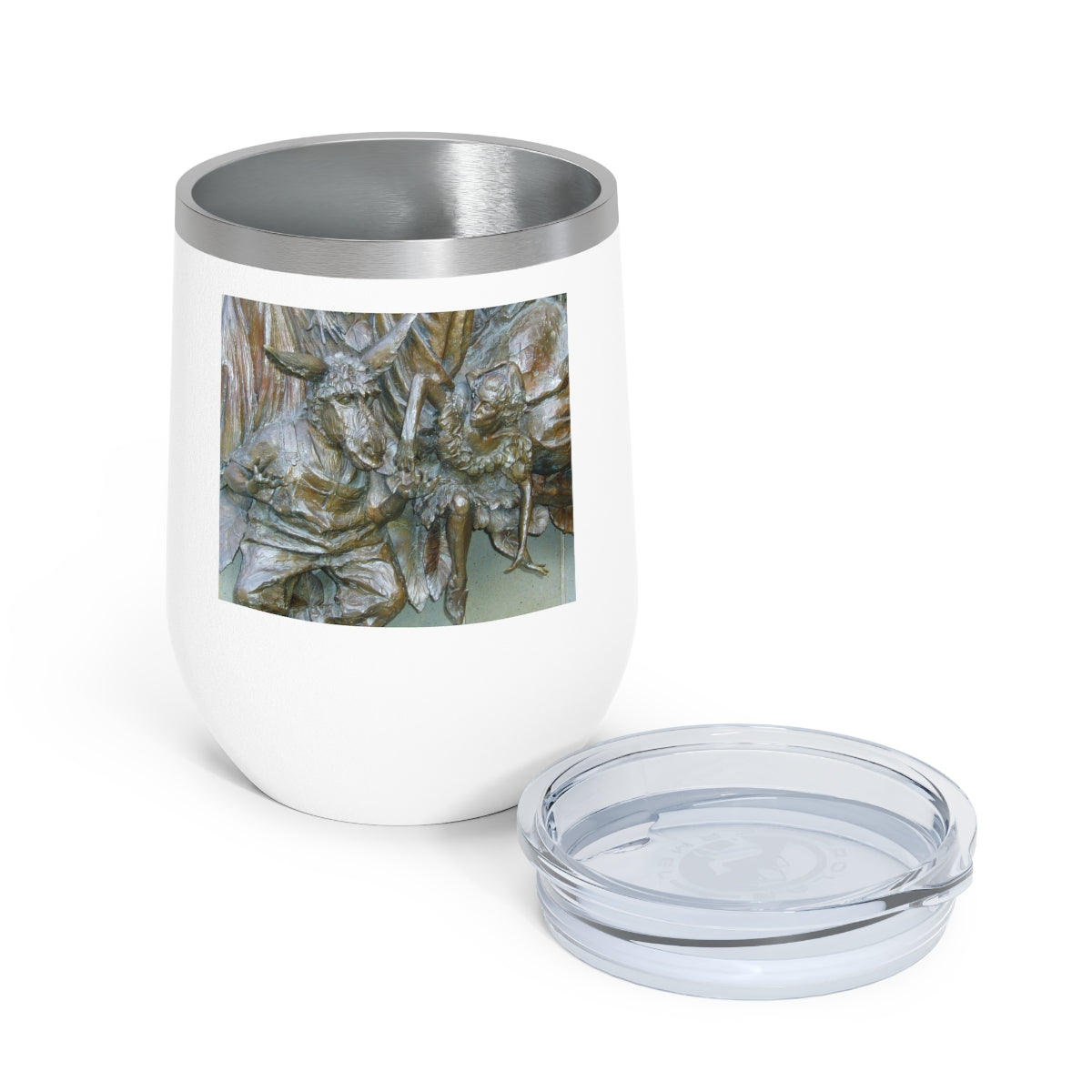 Flight Love - 12 oz Insulated Wine Tumbler - Fry1Productions
