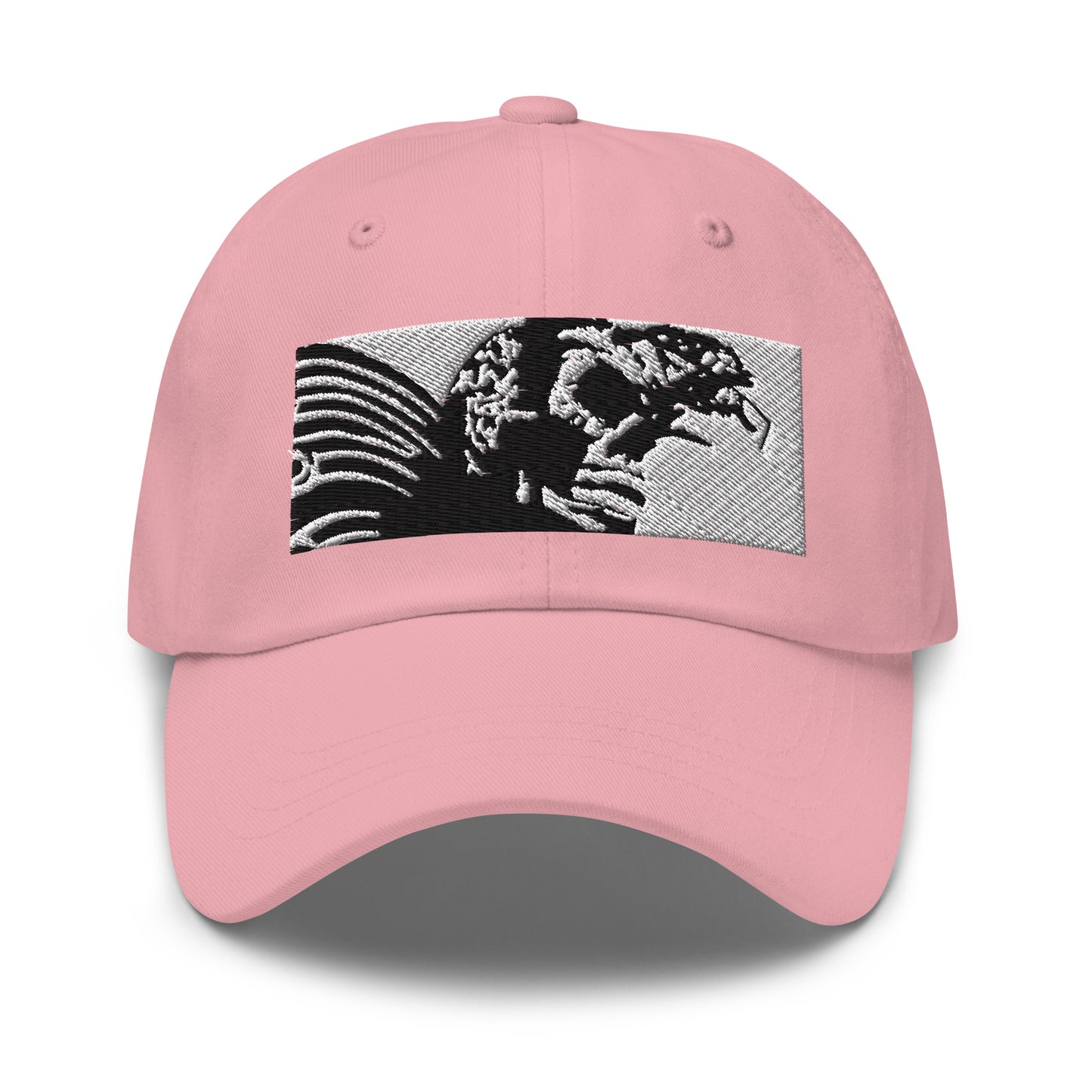 Skull Warrior (Black & White) - Classic Dad Hat - Fry1Productions