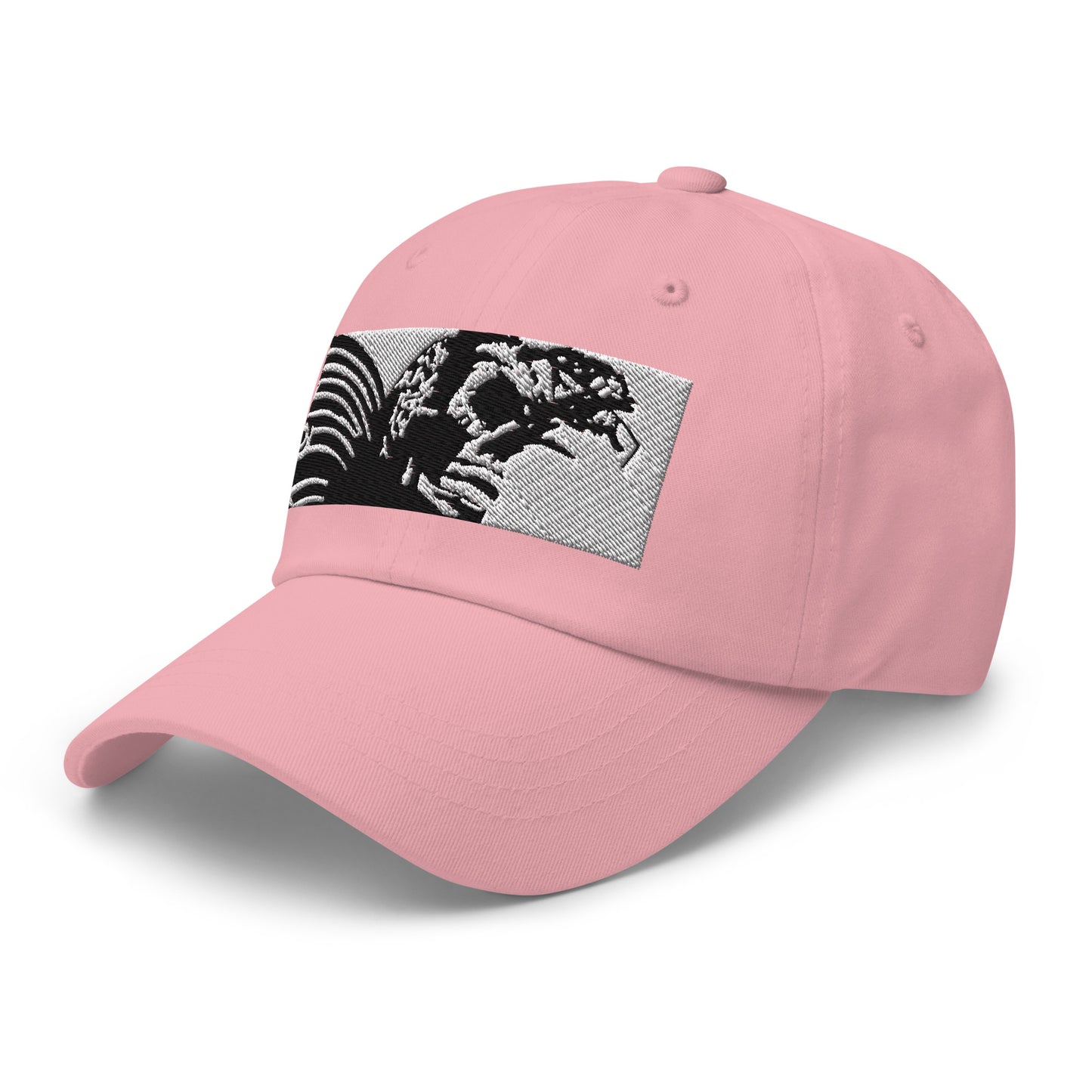 Skull Warrior (Black & White) - Classic Dad Hat - Fry1Productions