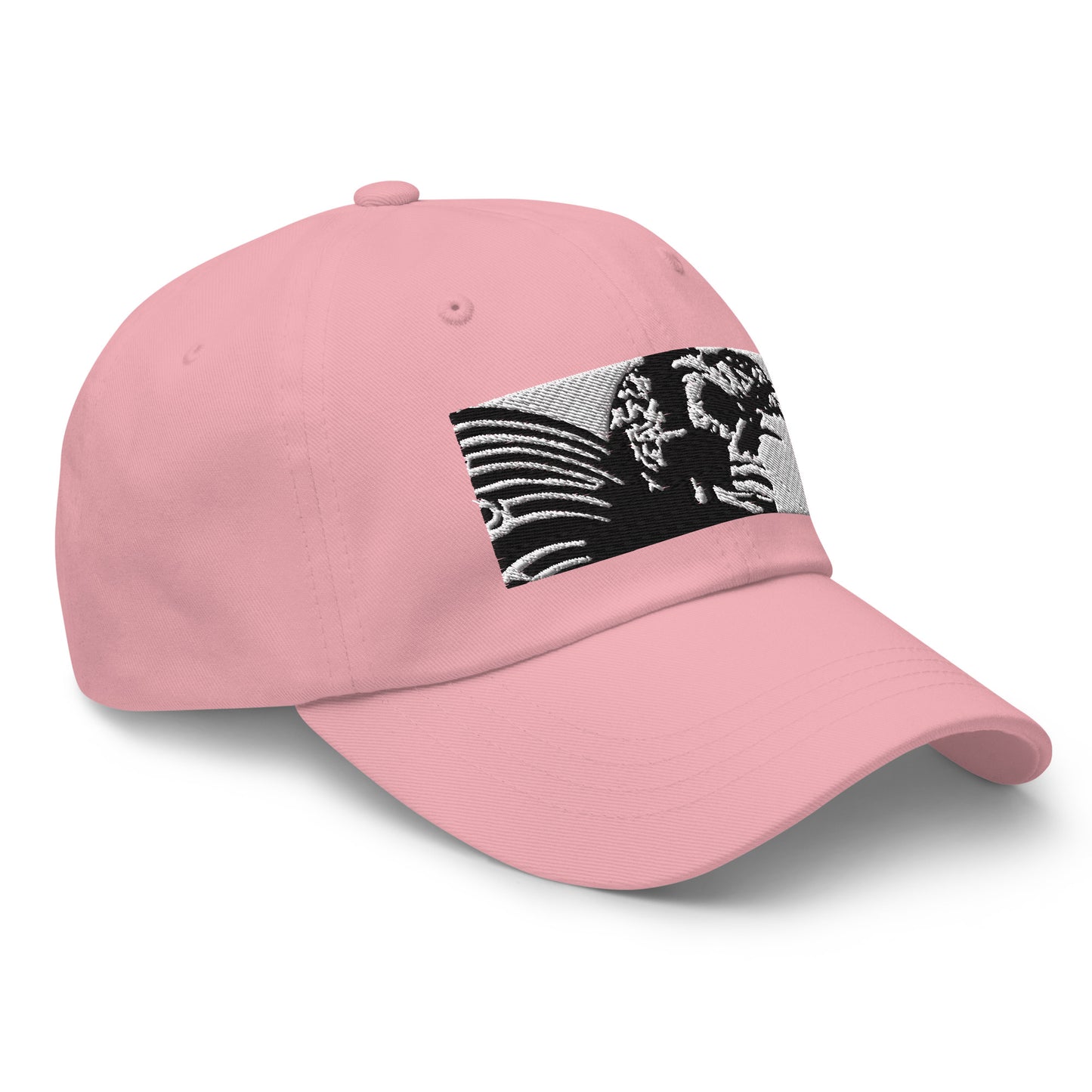 Skull Warrior (Black & White) - Classic Dad Hat - Fry1Productions