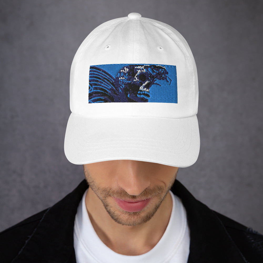 Skull Warrior (Color) - Classic Dad Hat - Fry1Productions