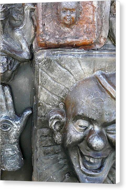 Cosmic Laughter - Canvas Print - Fry1Productions