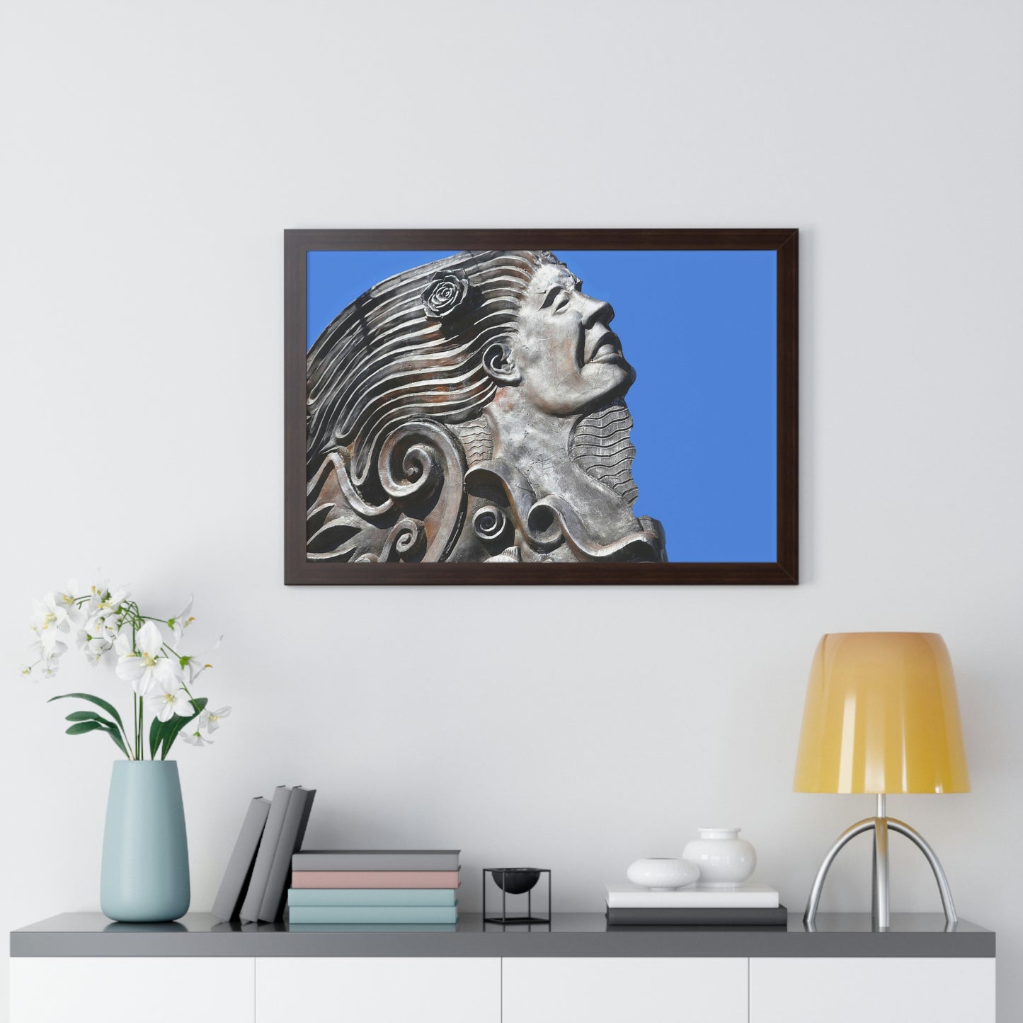 Nymph Beauty - Framed Horizontal Poster - Fry1Productions