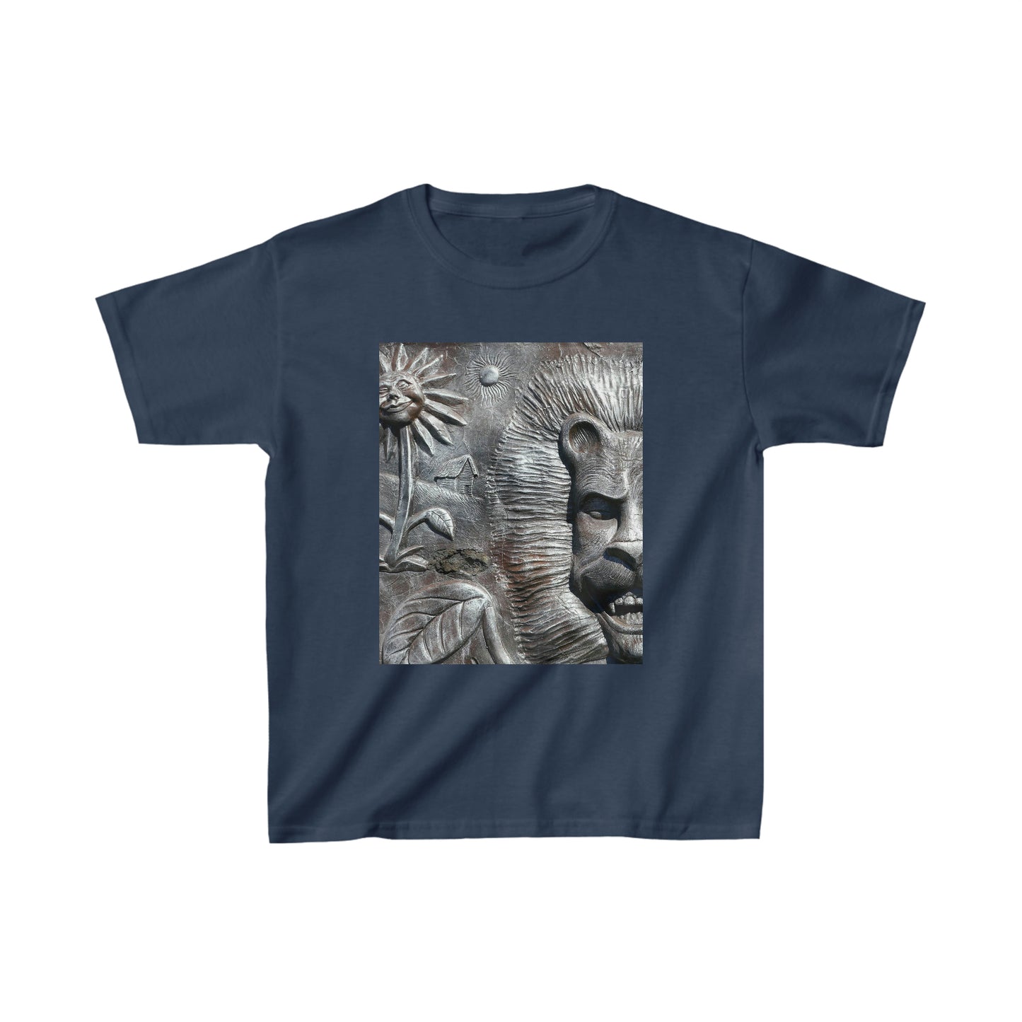 Lion's Friends Forever v2 - Kids Cotton Tee - Fry1Productions