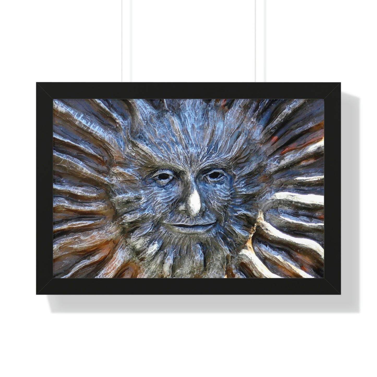 Sun God - Framed Horizontal Poster - Fry1Productions