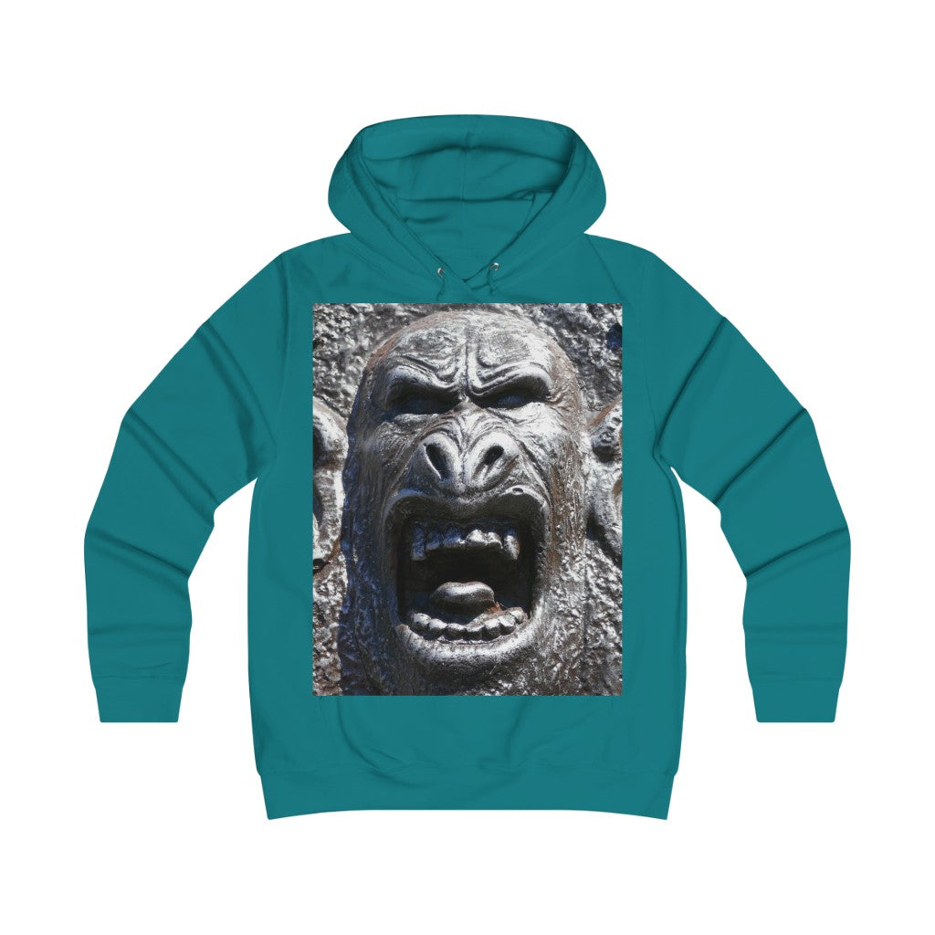 "Frenzy Scream" - Girlie College Hoodie - Fry1Productions