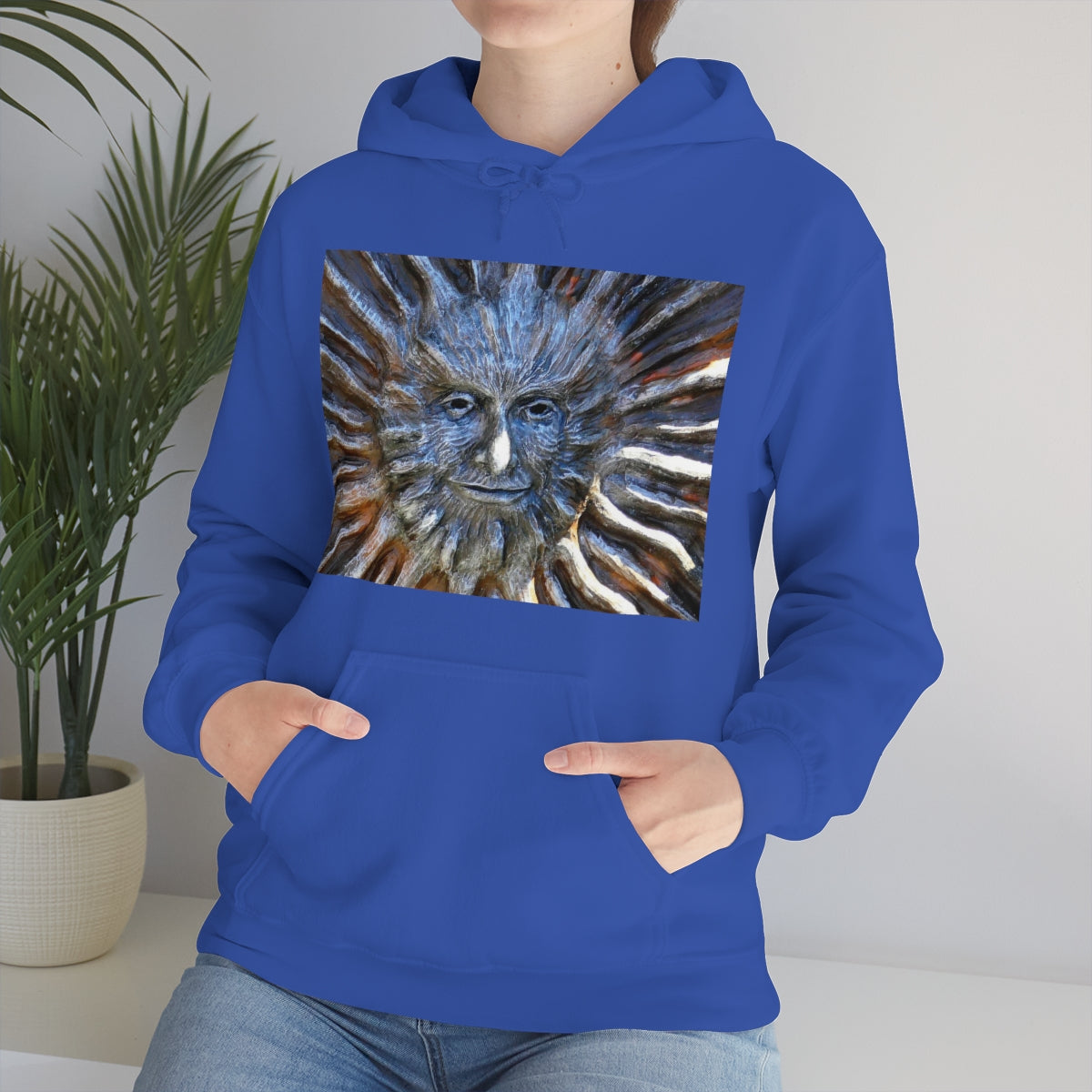 Sun God - Unisex Heavy Blend Hooded Sweatshirt - Fry1Productions