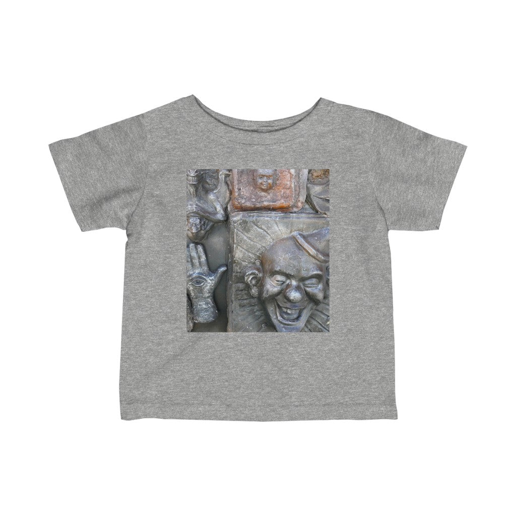 Cosmic Laughter - Infant Fine Jersey Tee - Fry1Productions