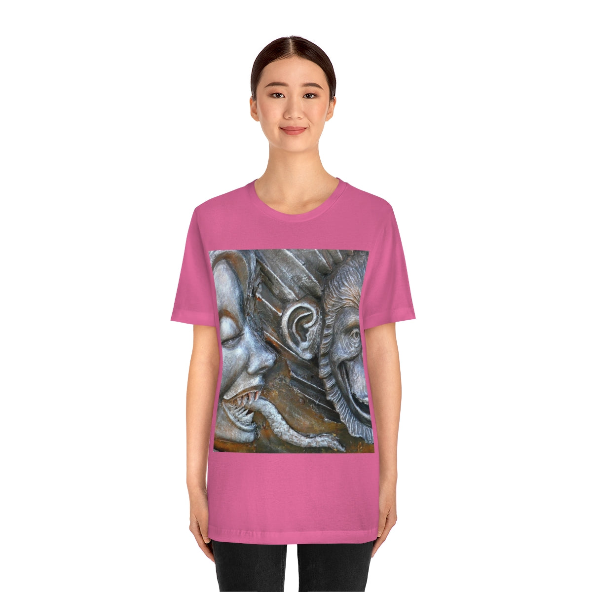 Snakily Speaking - Unisex Jersey Short Sleeve T-Shirt - Fry1Productions