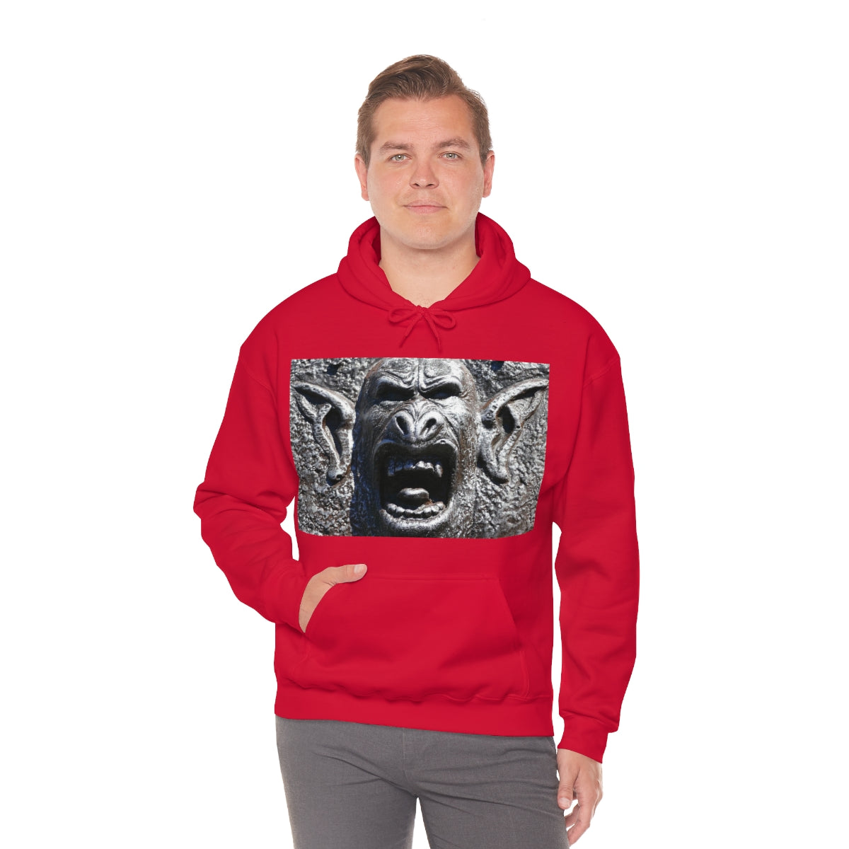 Frenzy Scream - Unisex Heavy Blend Hooded Sweatshirt - Fry1Productions