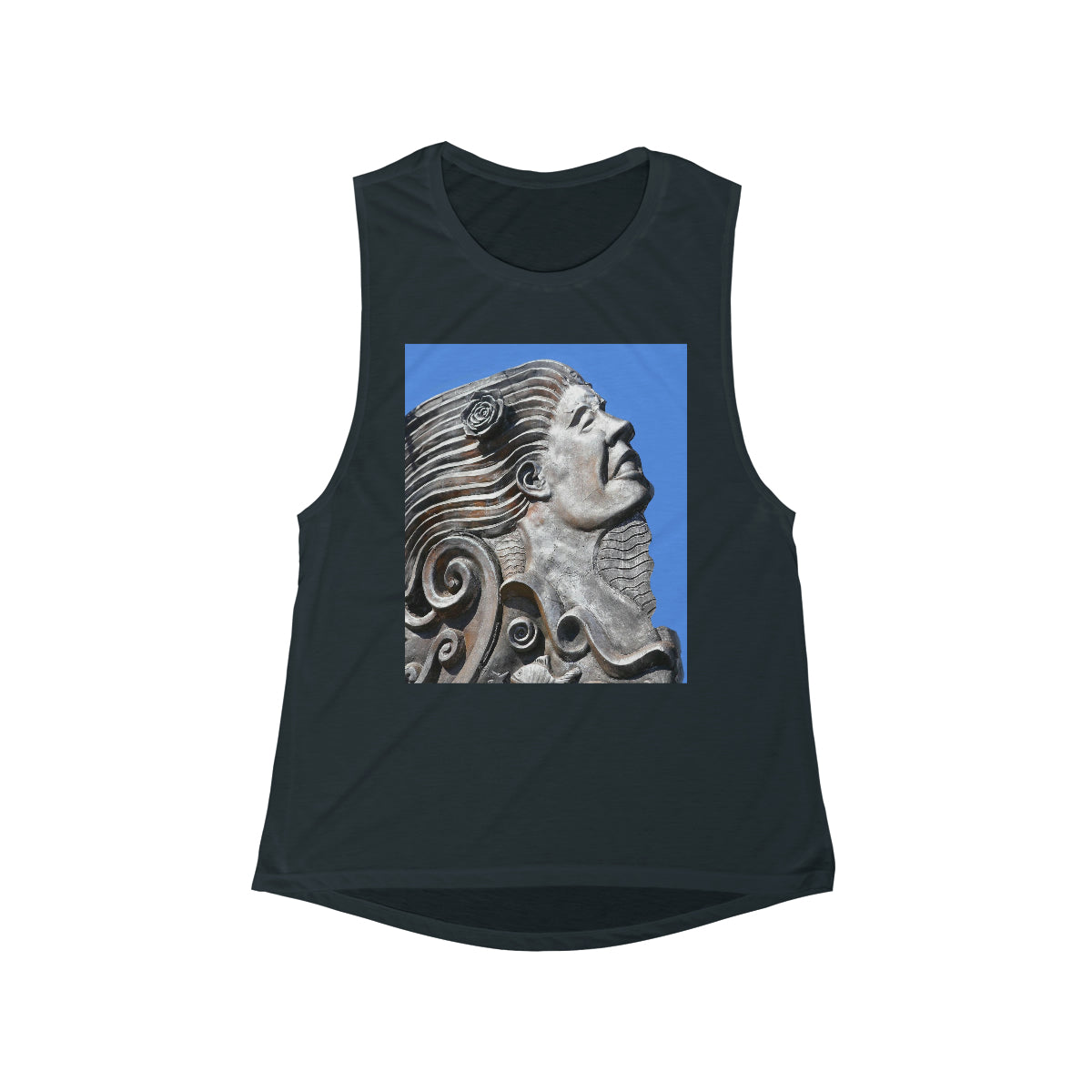 Nymph Beauty - Women's Flowy Scoop Muscle Tank - Fry1Productions