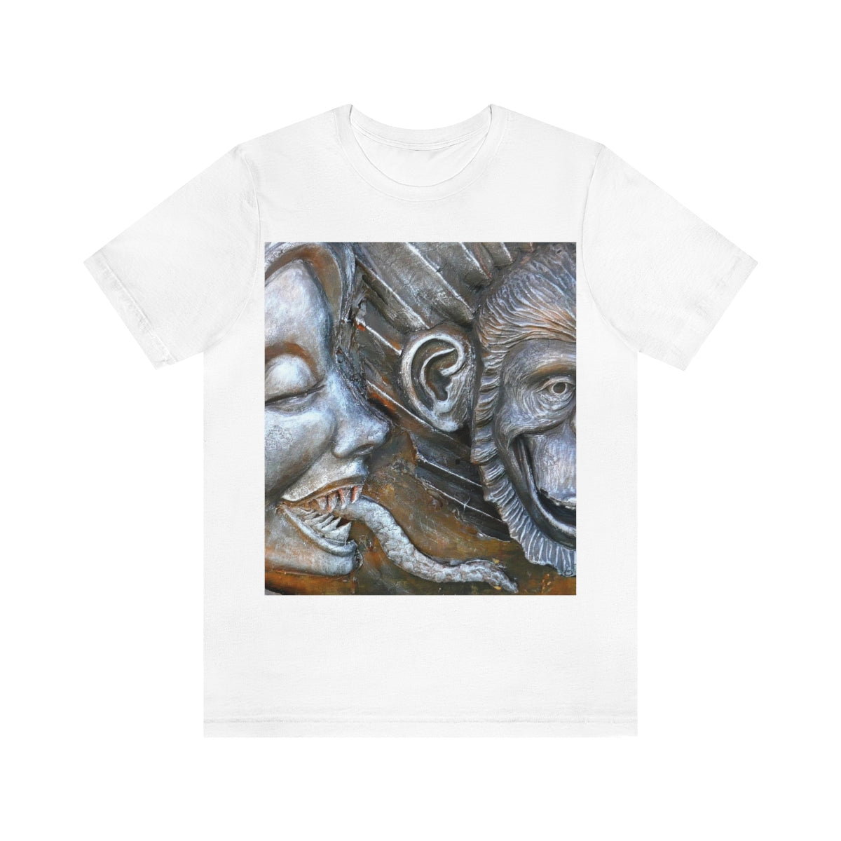 Snakily Speaking - Unisex Jersey Short Sleeve T-Shirt - Fry1Productions