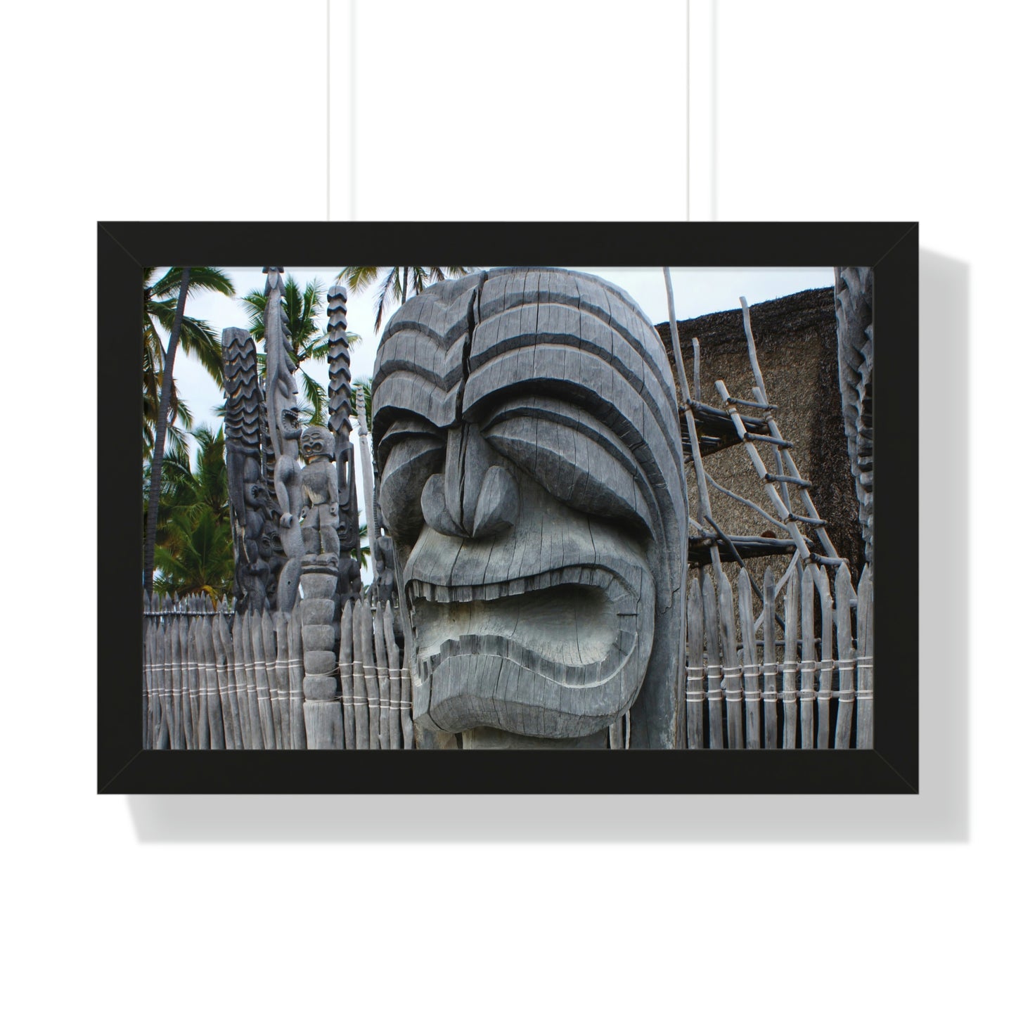 Fierce Guardian - Framed Horizontal Poster - Fry1Productions
