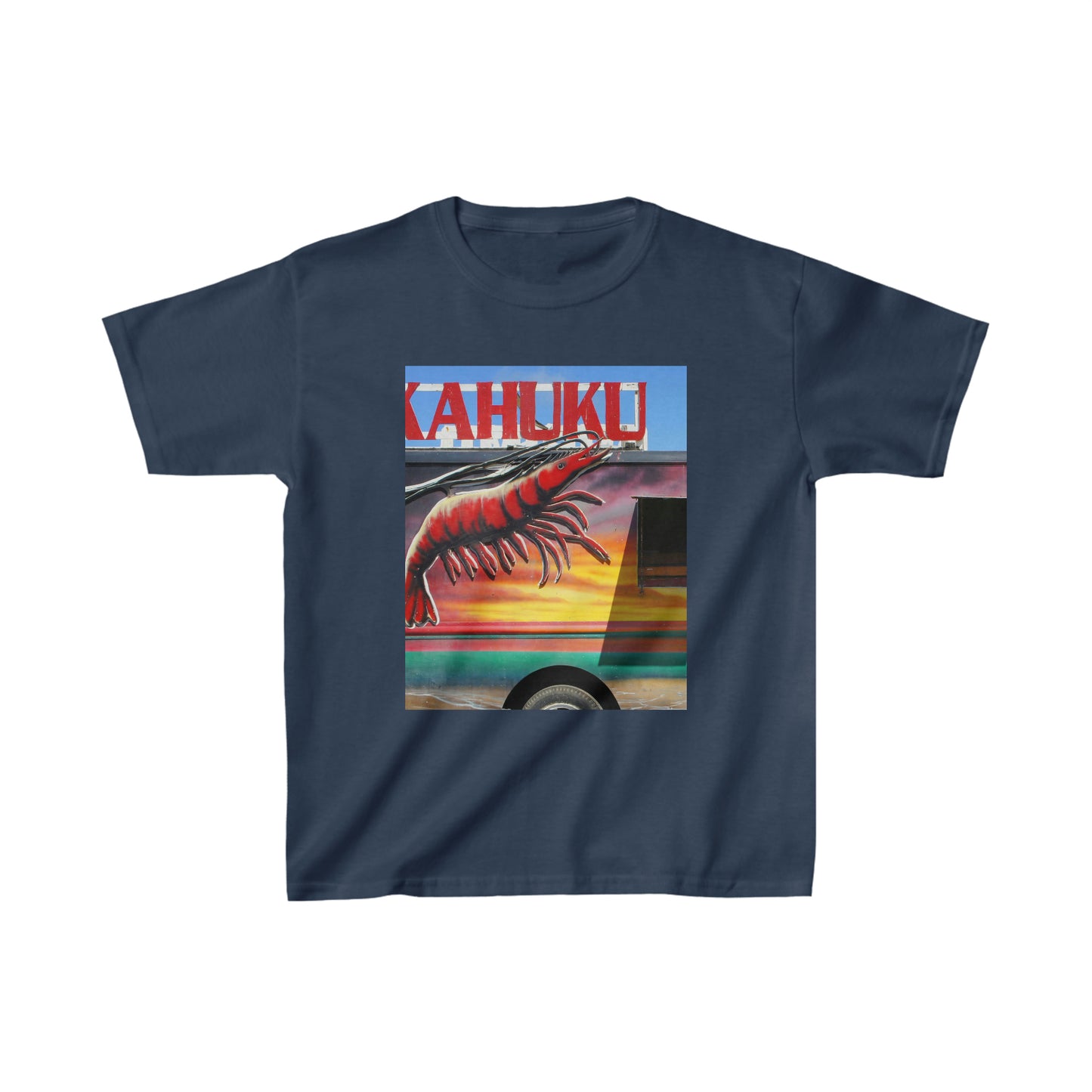 Kahuku Kai - Kids Cotton Tee - Fry1Productions