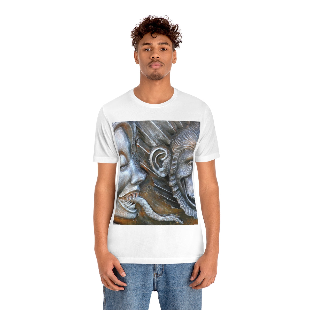 Snakily Speaking - Unisex Jersey Short Sleeve T-Shirt - Fry1Productions