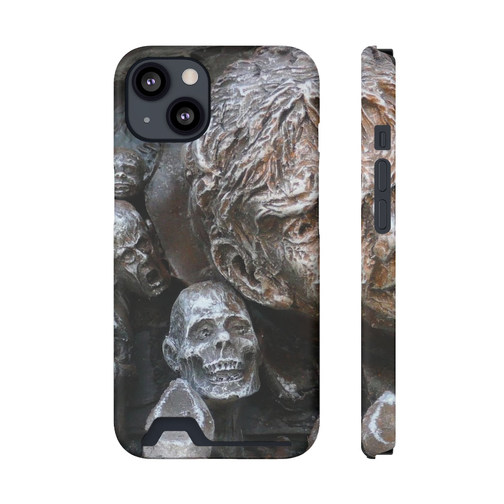 "Waiting for the King" - Galaxy S22 S21 & iPhone 13 Case With Card Holder - Fry1Productions