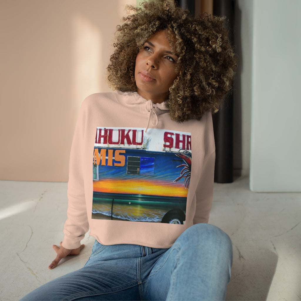 Fumis Aloha - Crop Hoodie - Fry1Productions