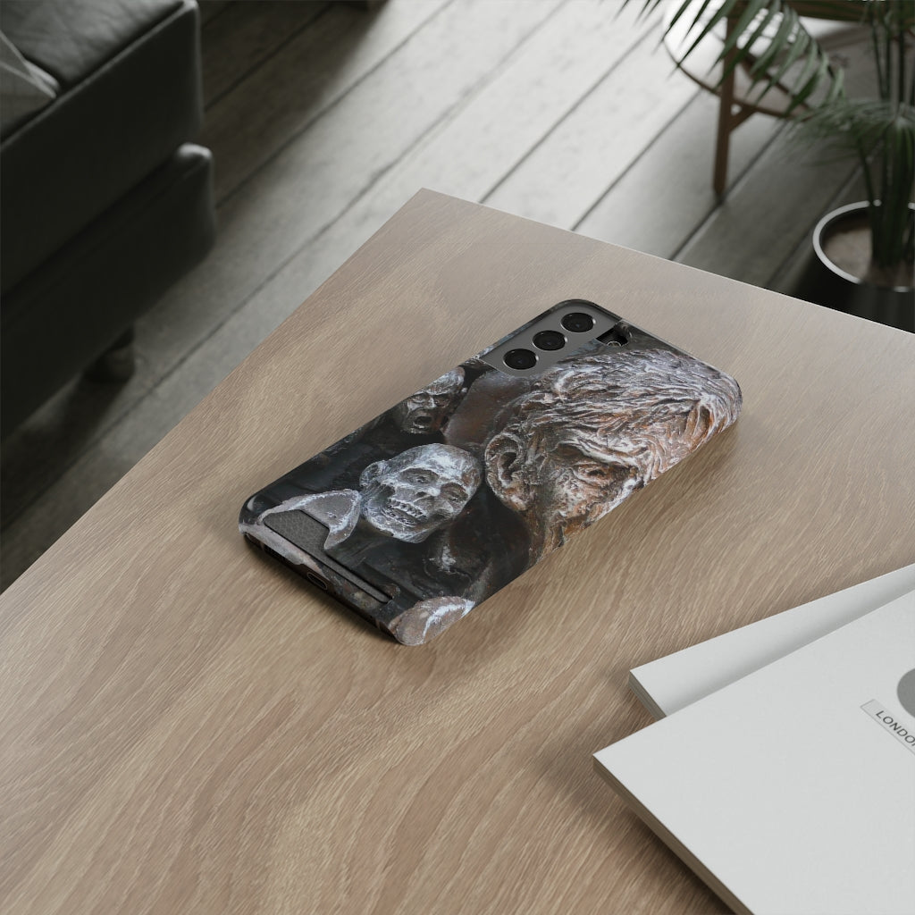 "Waiting for the King" - Galaxy S22 S21 & iPhone 13 Case With Card Holder - Fry1Productions