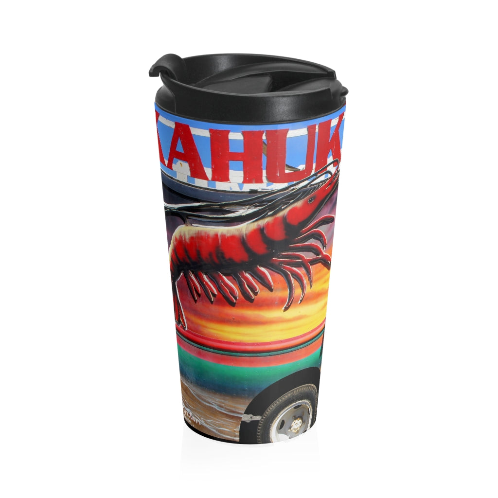 "Island Love” - Stainless Steel Travel Mug 15 oz - Fry1Productions