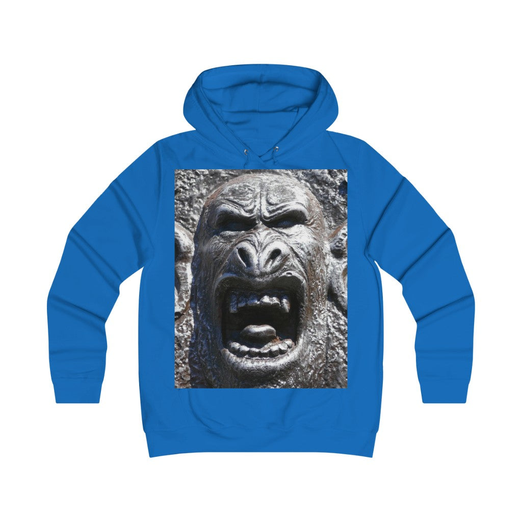 "Frenzy Scream" - Girlie College Hoodie - Fry1Productions