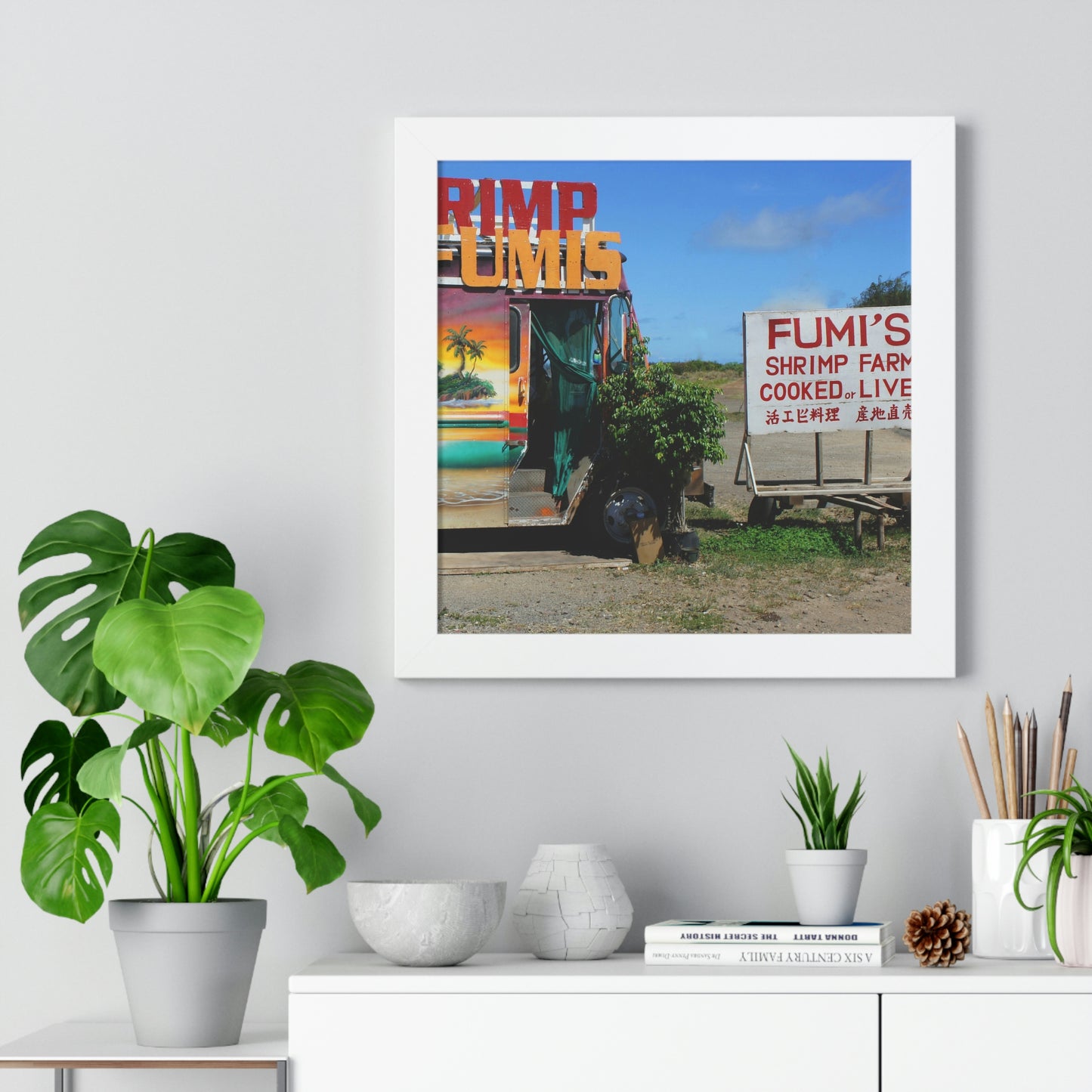 Kaulana Delights - Framed Vertical Poster - Fry1Productions