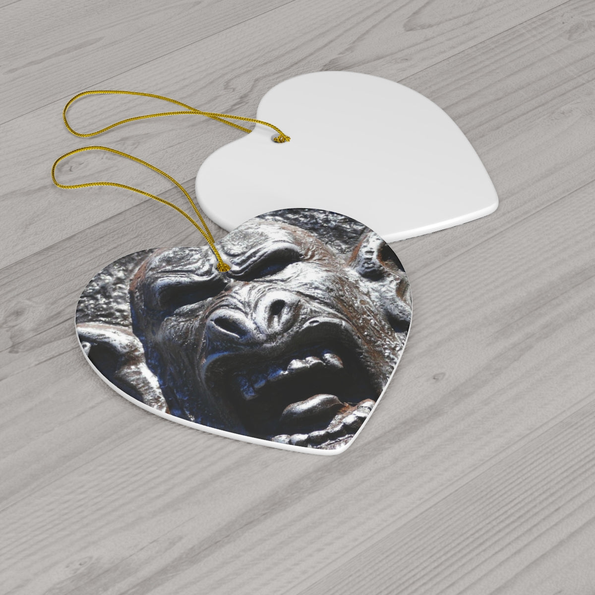 Frenzy Scream - Ceramic Ornaments - Fry1Productions