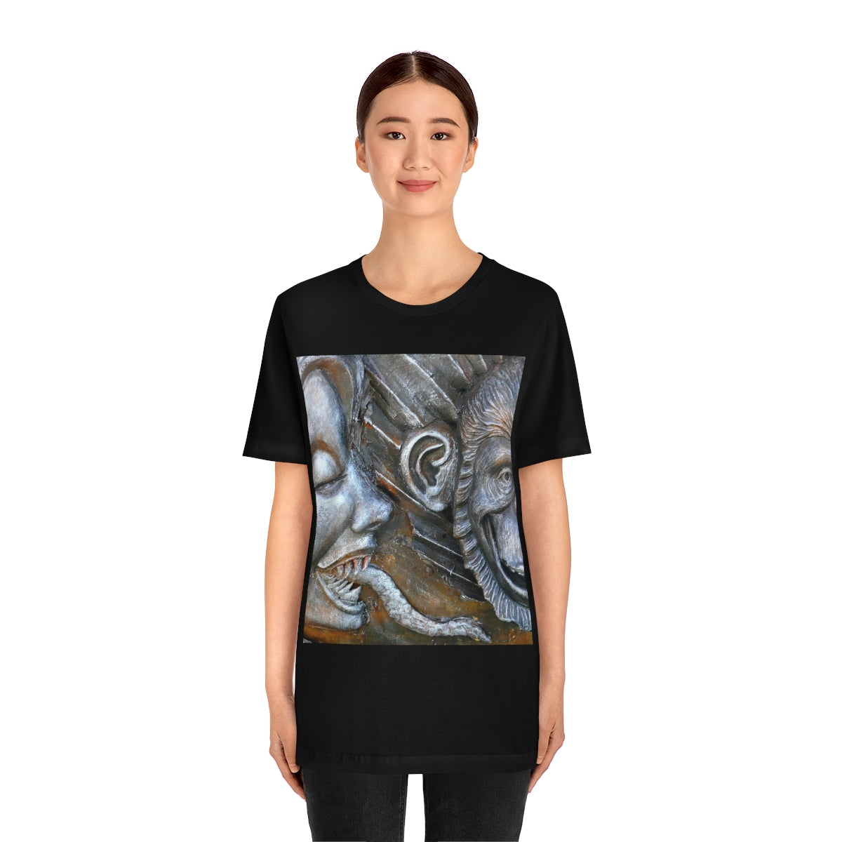 Snakily Speaking - Unisex Jersey Short Sleeve T-Shirt - Fry1Productions