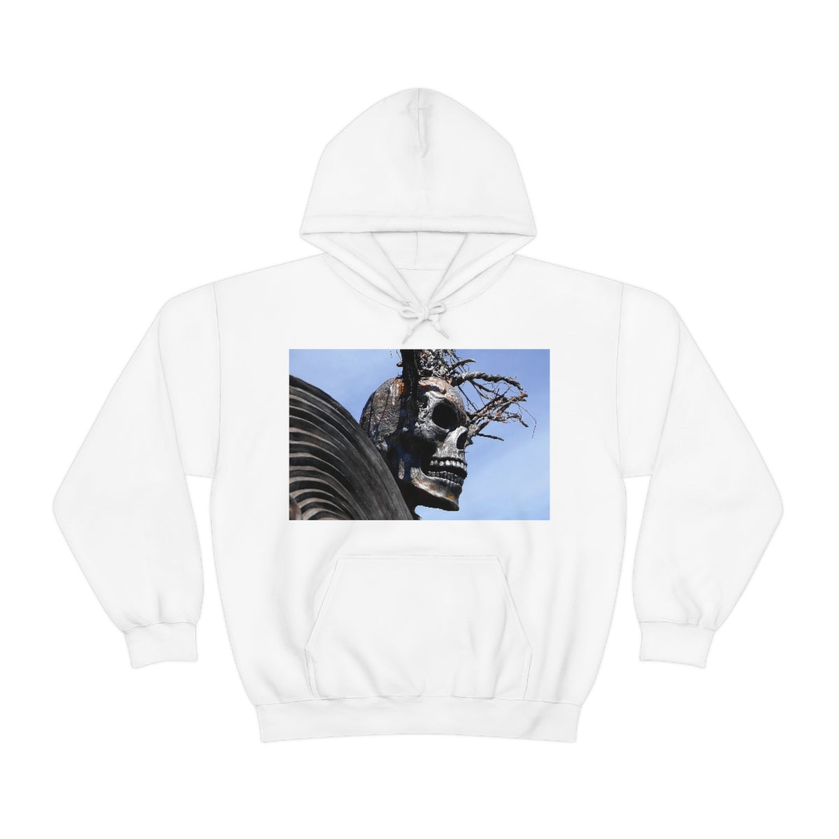 Skull Warrior - Unisex Heavy Blend Hooded Sweatshirt - Fry1Productions