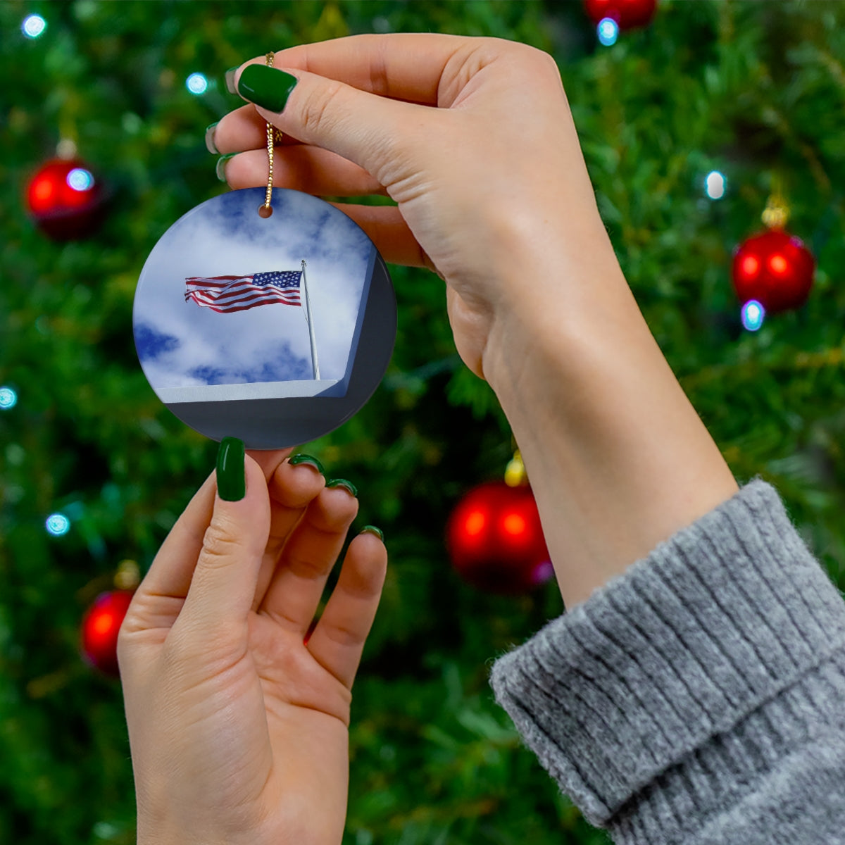 In Solemn Remembrance - Ceramic Ornaments - Fry1Productions