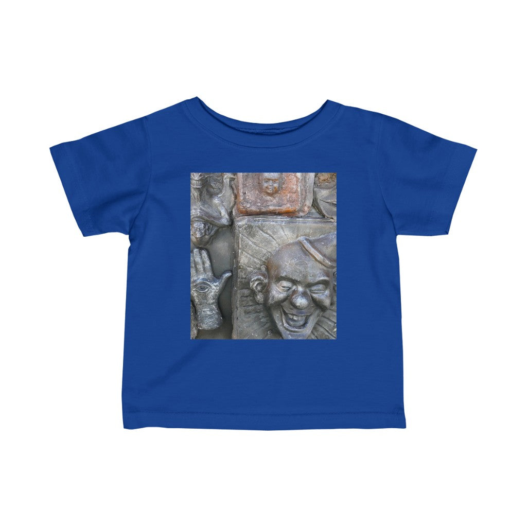 Cosmic Laughter - Infant Fine Jersey Tee - Fry1Productions
