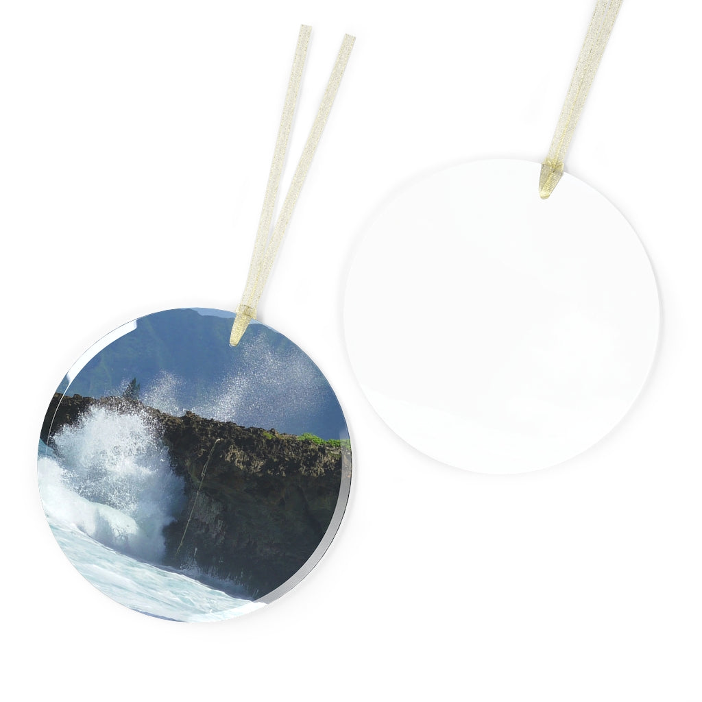 Rockin Surfer's Rope - Glass Ornament - Fry1Productions