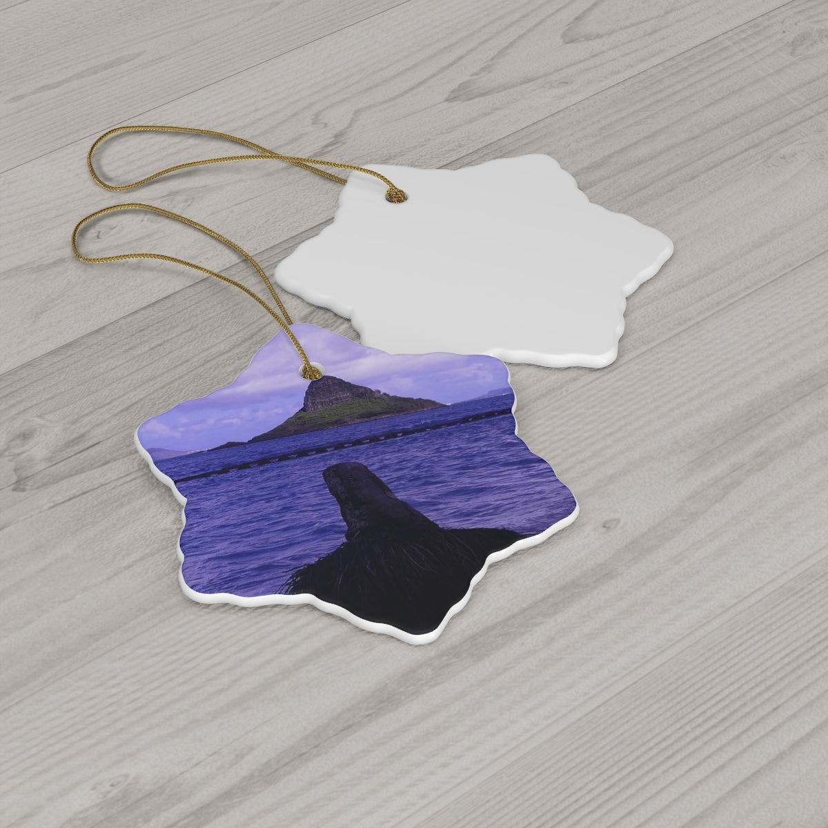 Wade To Chinaman's Hat - Ceramic Ornaments - Fry1Productions
