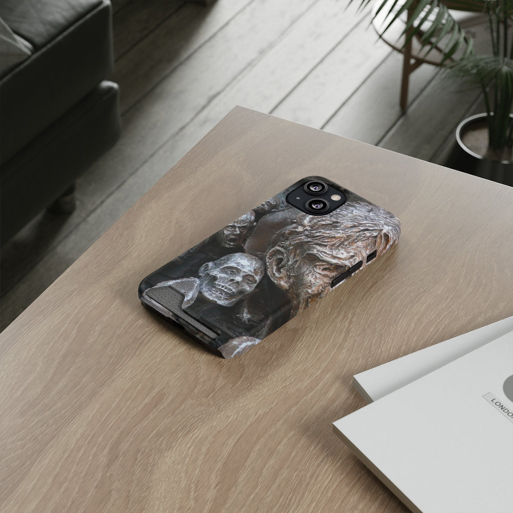 "Waiting for the King" - Galaxy S22 S21 & iPhone 13 Case With Card Holder - Fry1Productions