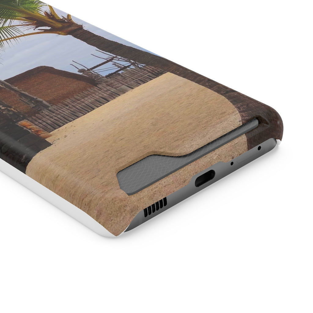 “Florescence Hale O Keawe” - Galaxy S22 S21 & iPhone 13 Case With Card Holder - Fry1Productions