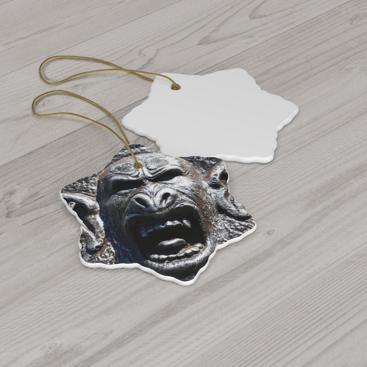 Frenzy Scream - Ceramic Ornaments - Fry1Productions