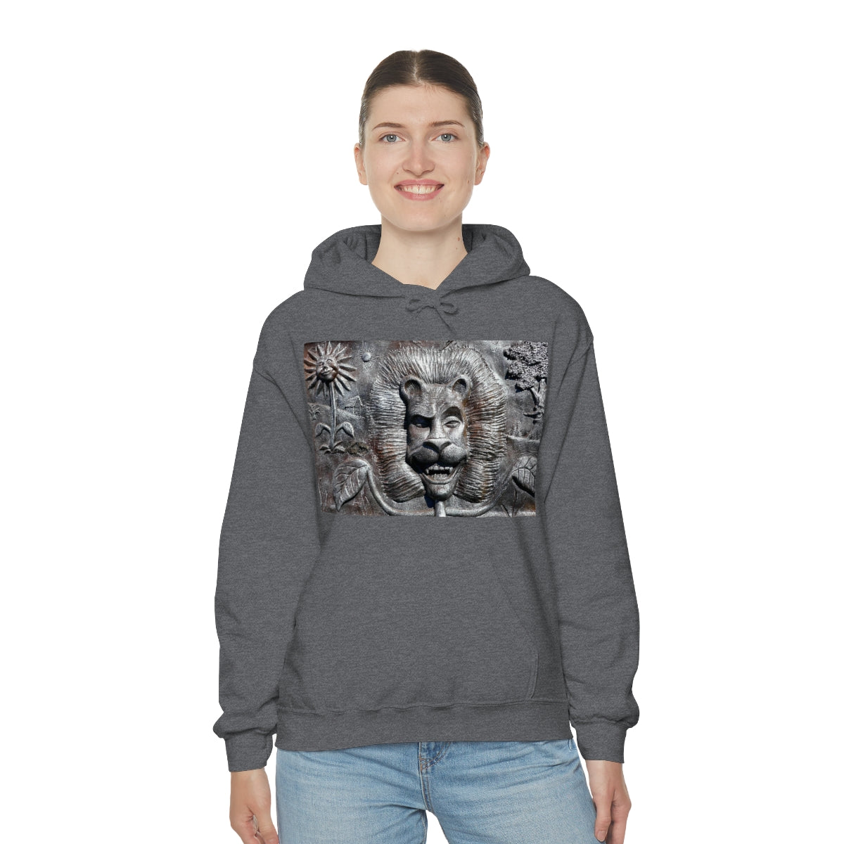Lion's Friends Forever - Unisex Heavy Blend Hooded Sweatshirt - Fry1Productions