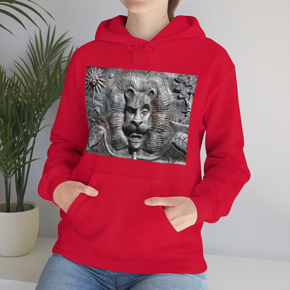 Lion's Friends Forever - Unisex Heavy Blend Hooded Sweatshirt - Fry1Productions