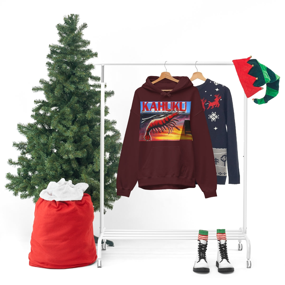 Kahuku Kai - Unisex Heavy Blend Hooded Sweatshirt - Fry1Productions
