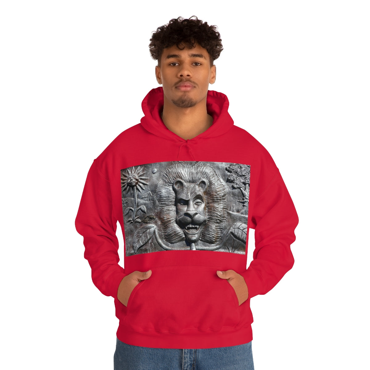 Lion's Friends Forever - Unisex Heavy Blend Hooded Sweatshirt - Fry1Productions