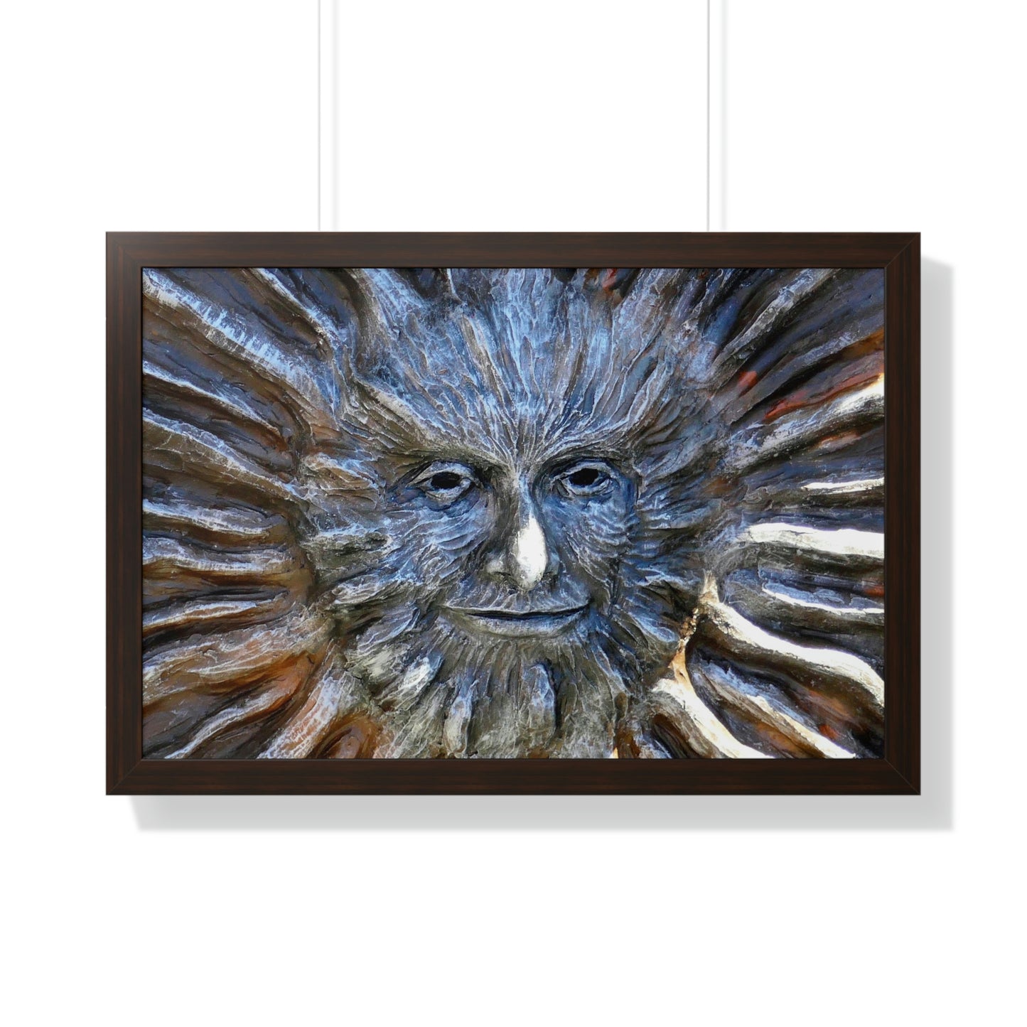 Sun God - Framed Horizontal Poster - Fry1Productions