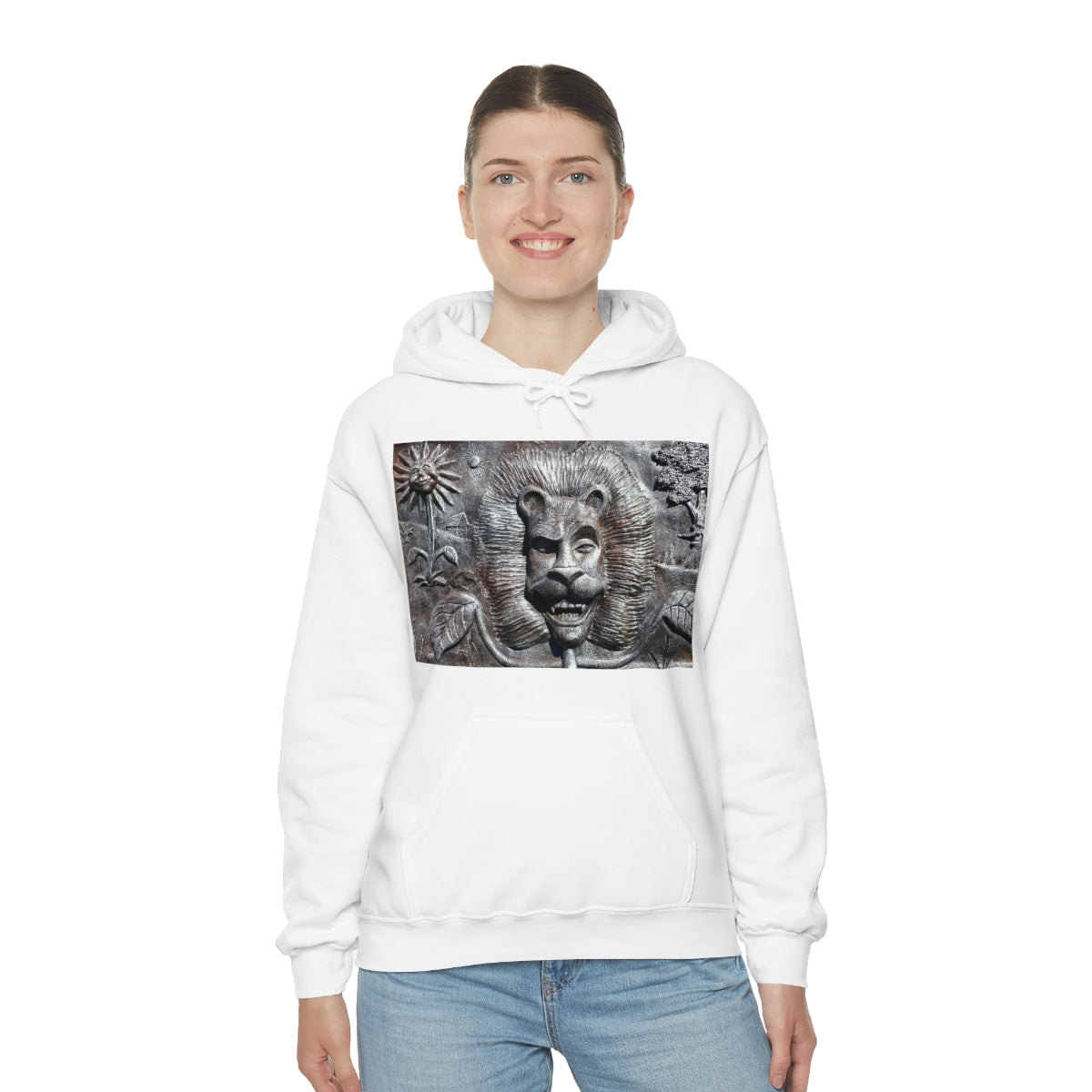 Lion's Friends Forever - Unisex Heavy Blend Hooded Sweatshirt - Fry1Productions