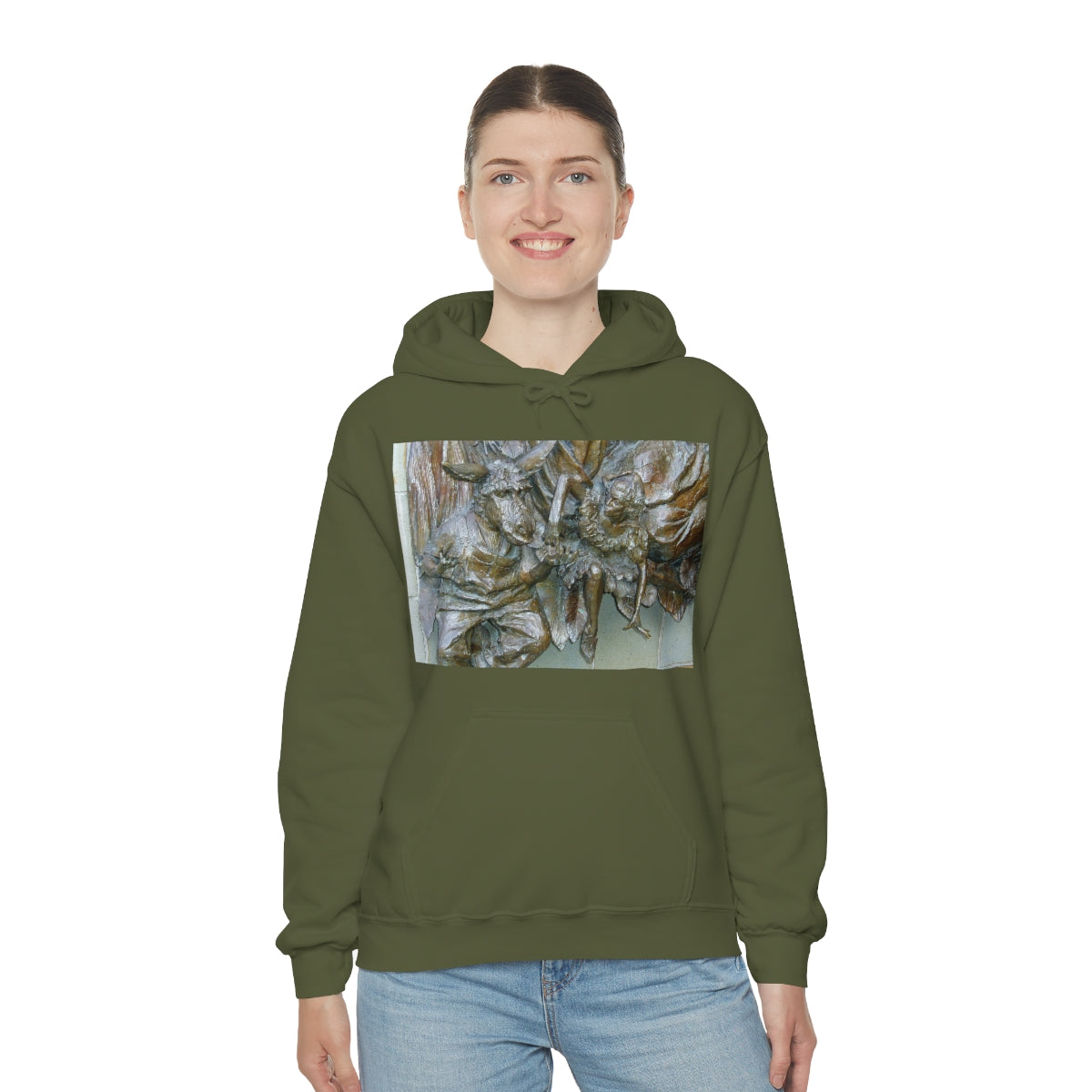 Flight Love - Unisex Heavy Blend Hooded Sweatshirt - Fry1Productions