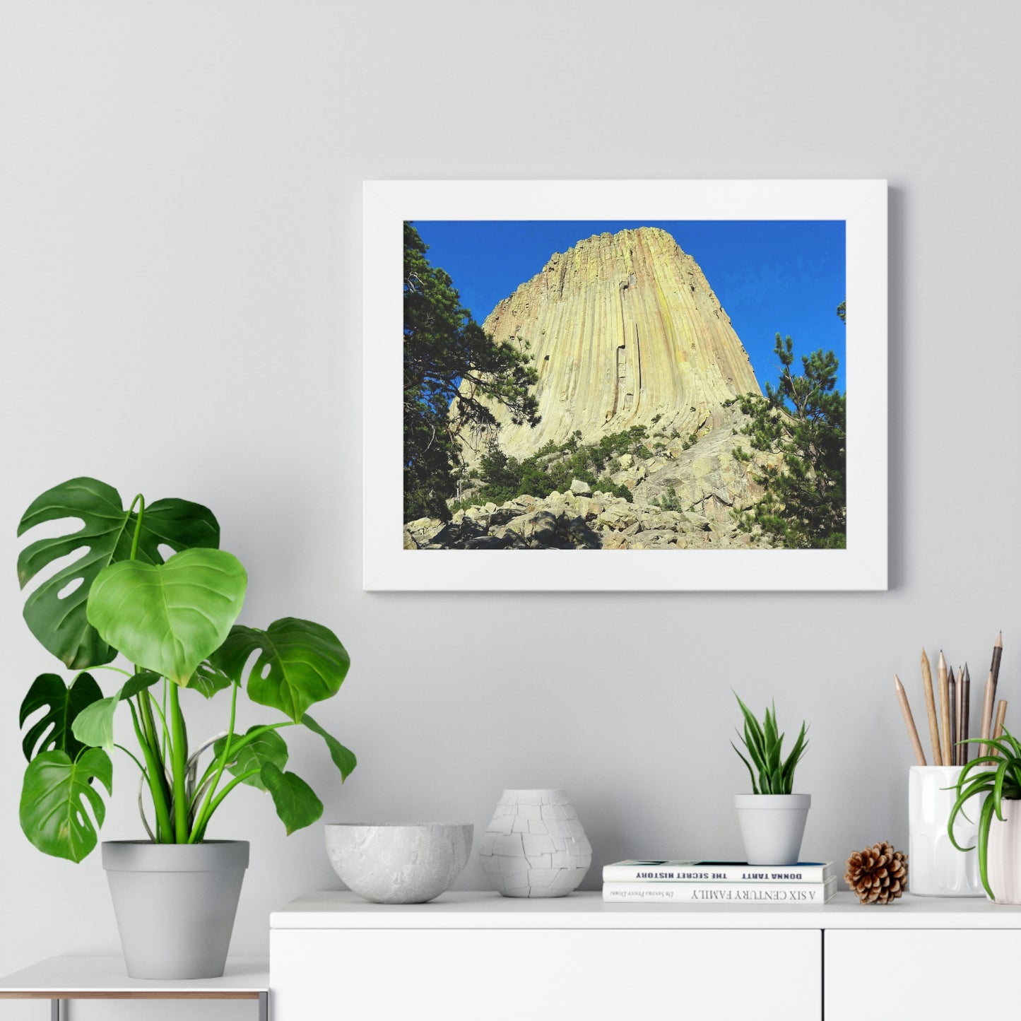 Reaching Heaven - Framed Horizontal Poster - Fry1Productions
