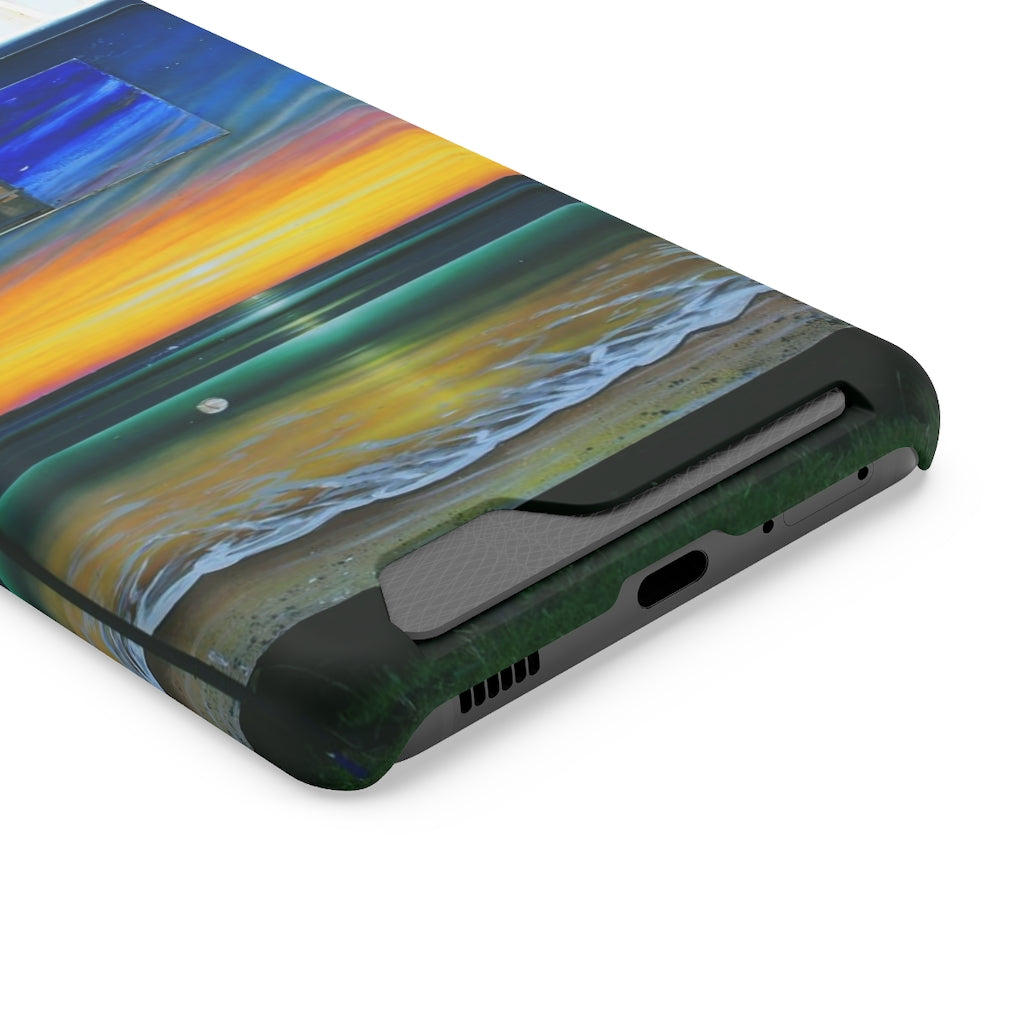 "Fumis Aloha" - Galaxy S22 S21 & iPhone 13 Case With Card Holder - Fry1Productions