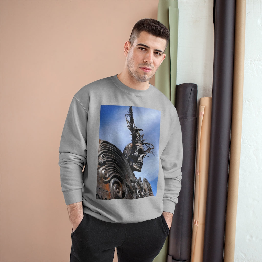 Skull Warrior - Champion Sweatshirt - Fry1Productions