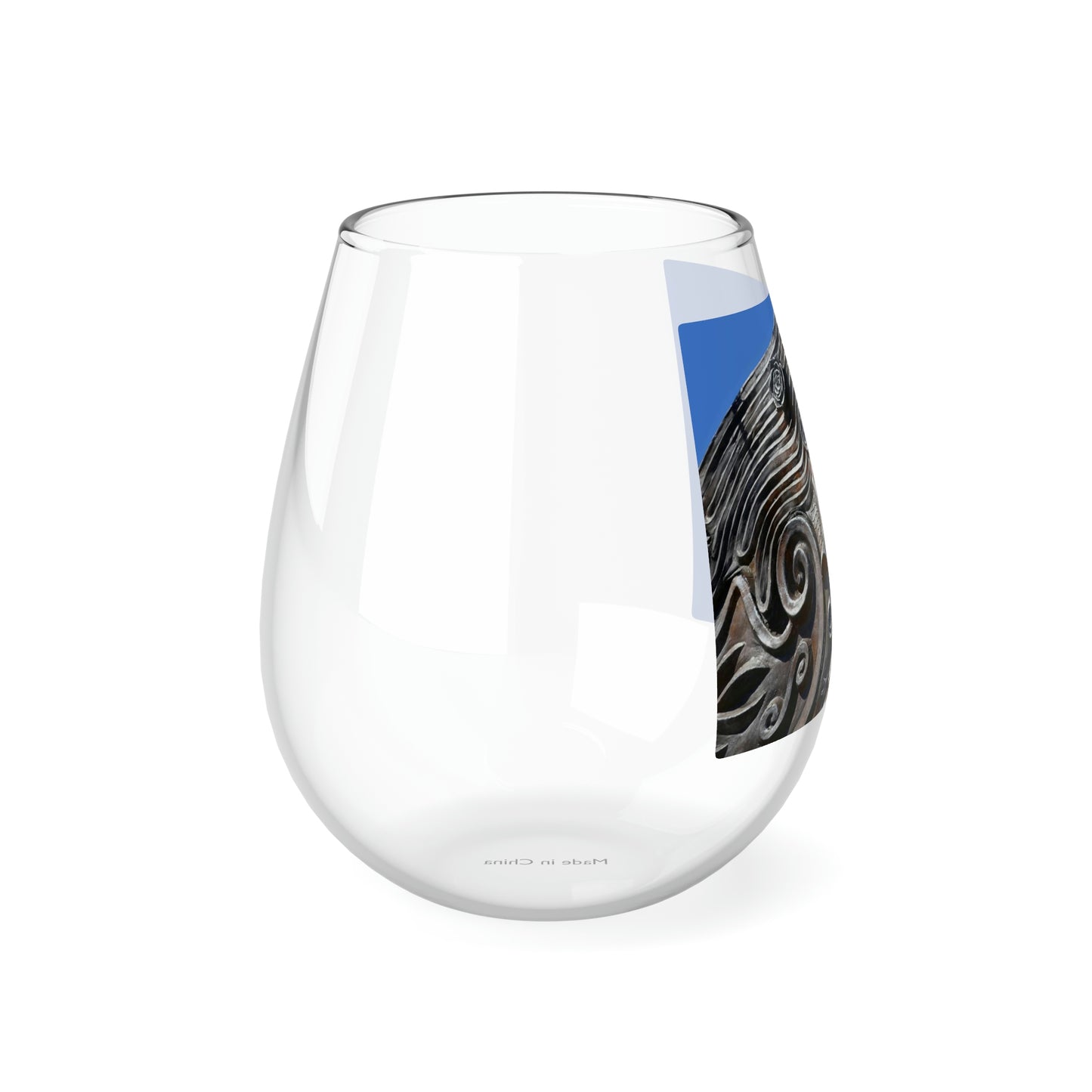 Nymph Beauty - Stemless Wine Glass, 11.75 oz - Fry1Productions