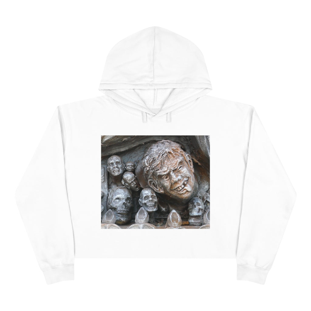 Waiting For The King - Crop Hoodie - Fry1Productions